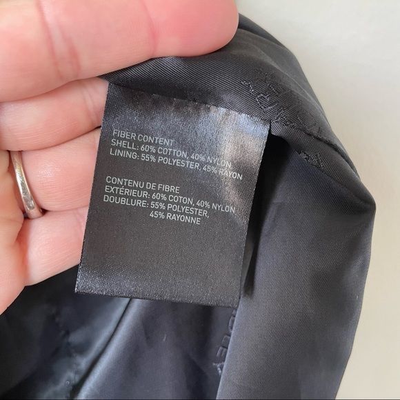 Hilary Radley Small Black Jacket with hood - Picture 4 of 6